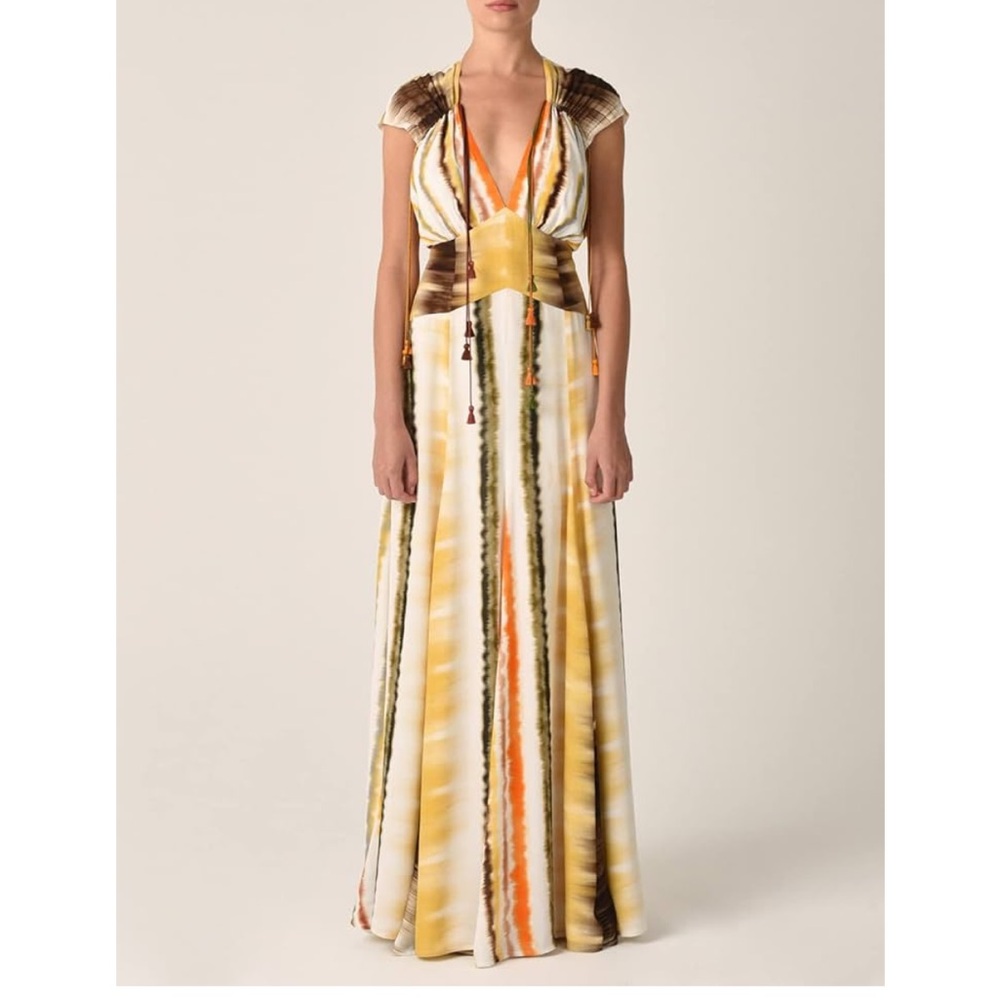 SILVIA TCHERASSI MARION MAXI DRESS